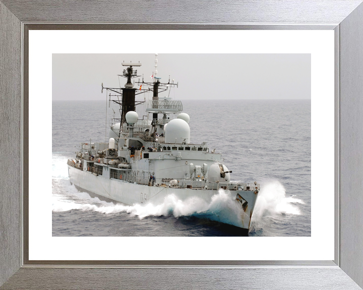 HMS Nottingham D91 Type 42 Destroyer March 2008 Breaking Waves Photo Print - Posters, Prints, & Visual Artwork - by Hampshire Prints (image 6 of 9)