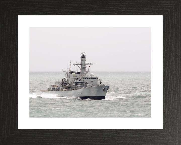 HMS Portland F79 Type 23 Frigate December 2016 At Sea Photo Print - Posters, Prints, & Visual Artwork - by Hampshire Prints (image 2 of 9)