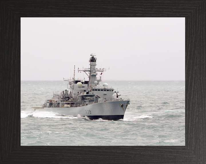 HMS Portland F79 Type 23 Frigate December 2016 At Sea Photo Print - Posters, Prints, & Visual Artwork - by Hampshire Prints (image 3 of 9)