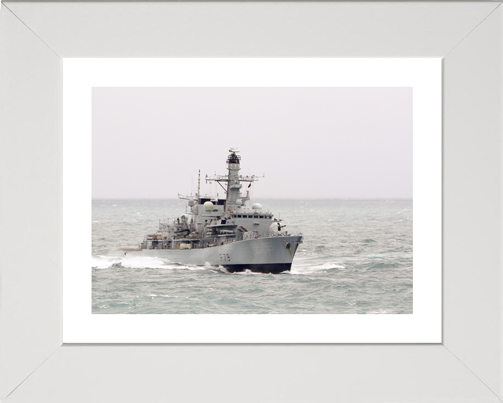 HMS Portland F79 Type 23 Frigate December 2016 At Sea Photo Print - Posters, Prints, & Visual Artwork - by Hampshire Prints (image 4 of 9)