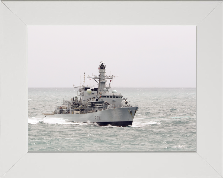 HMS Portland F79 Type 23 Frigate December 2016 At Sea Photo Print - Posters, Prints, & Visual Artwork - by Hampshire Prints (image 5 of 9)