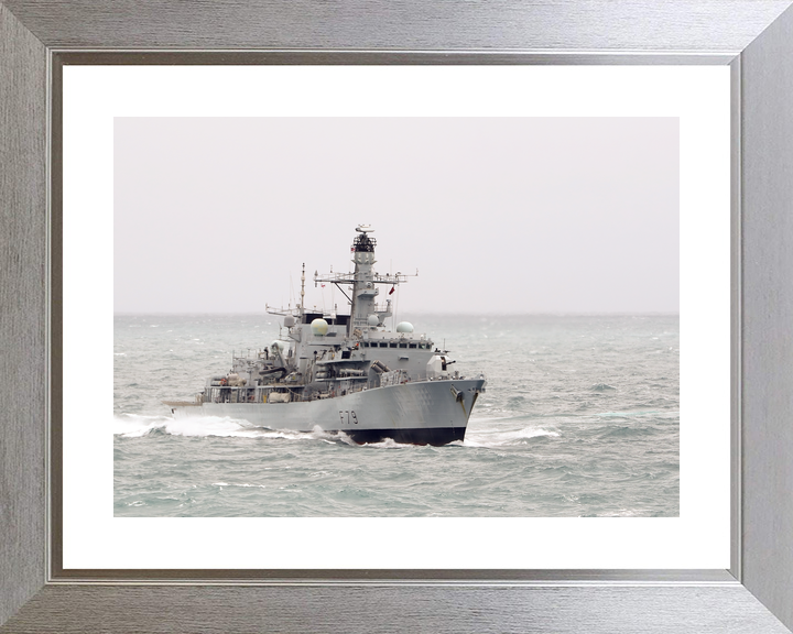 HMS Portland F79 Type 23 Frigate December 2016 At Sea Photo Print - Posters, Prints, & Visual Artwork - by Hampshire Prints (image 6 of 9)
