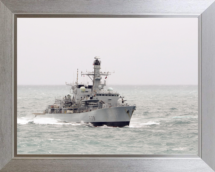 HMS Portland F79 Type 23 Frigate December 2016 At Sea Photo Print - Posters, Prints, & Visual Artwork - by Hampshire Prints (image 7 of 9)