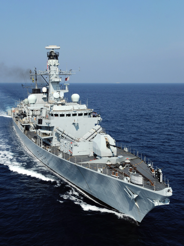 HMS Richmond F239 Type 23 Frigate May 2011 Photo Print - Posters, Prints, & Visual Artwork - by Hampshire Prints (image 1 of 9)