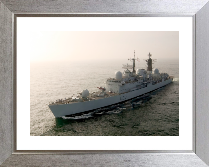 HMS Southampton D90 Type 42 Destroyer December 2005 At Sunset Photo Print - Posters, Prints, & Visual Artwork - by Hampshire Prints (image 6 of 9)