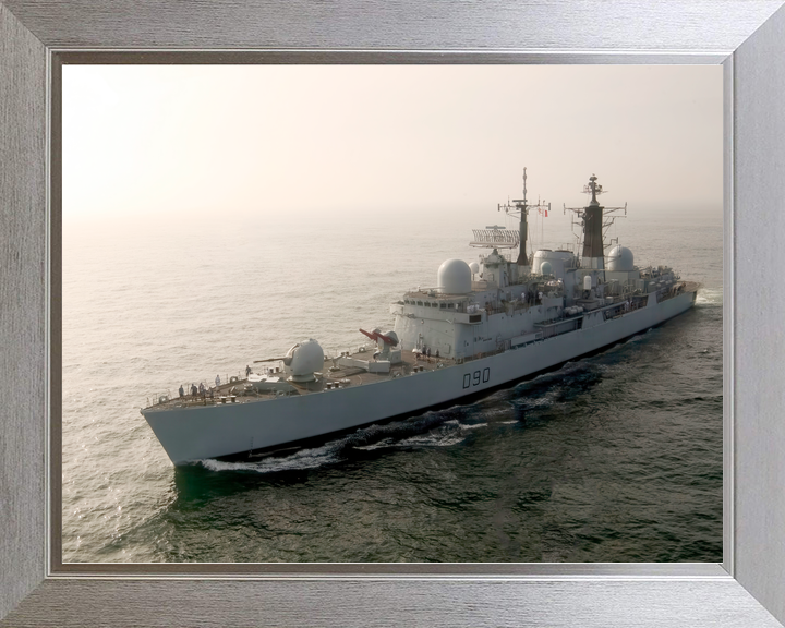HMS Southampton D90 Type 42 Destroyer December 2005 At Sunset Photo Print - Posters, Prints, & Visual Artwork - by Hampshire Prints (image 7 of 9)