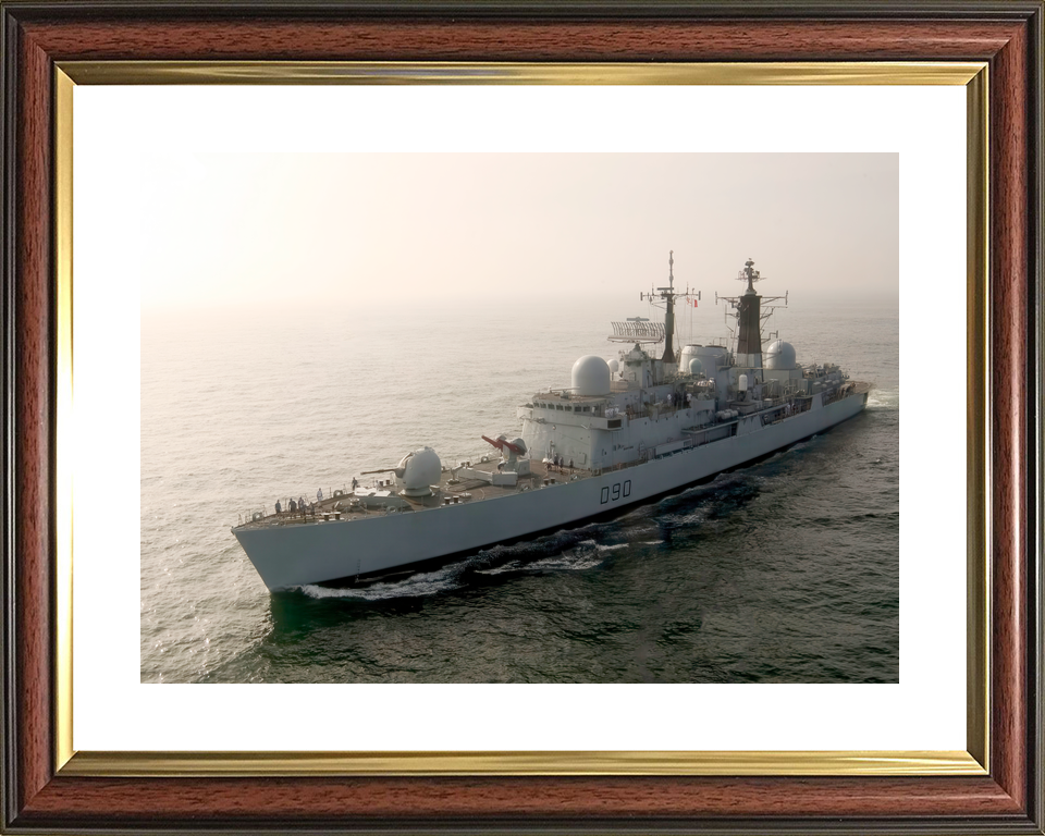 HMS Southampton D90 Type 42 Destroyer December 2005 At Sunset Photo Print - Posters, Prints, & Visual Artwork - by Hampshire Prints (image 8 of 9)