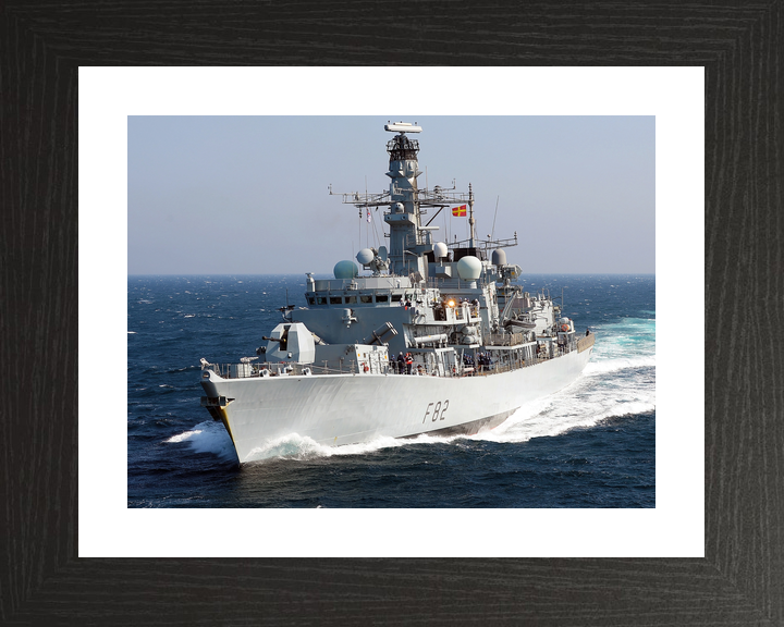 HMS Somerset F82 Type 23 Frigate February 2014 At Sea Photo Print - Posters, Prints, & Visual Artwork - by Hampshire Prints (image 2 of 9)