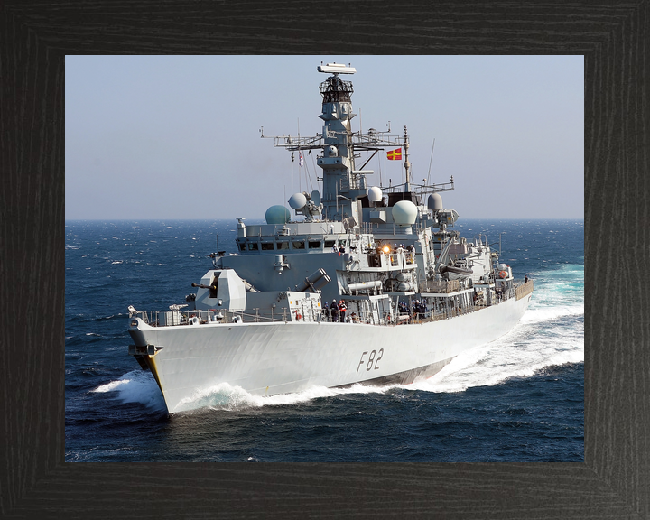 HMS Somerset F82 Type 23 Frigate February 2014 At Sea Photo Print - Posters, Prints, & Visual Artwork - by Hampshire Prints (image 3 of 9)