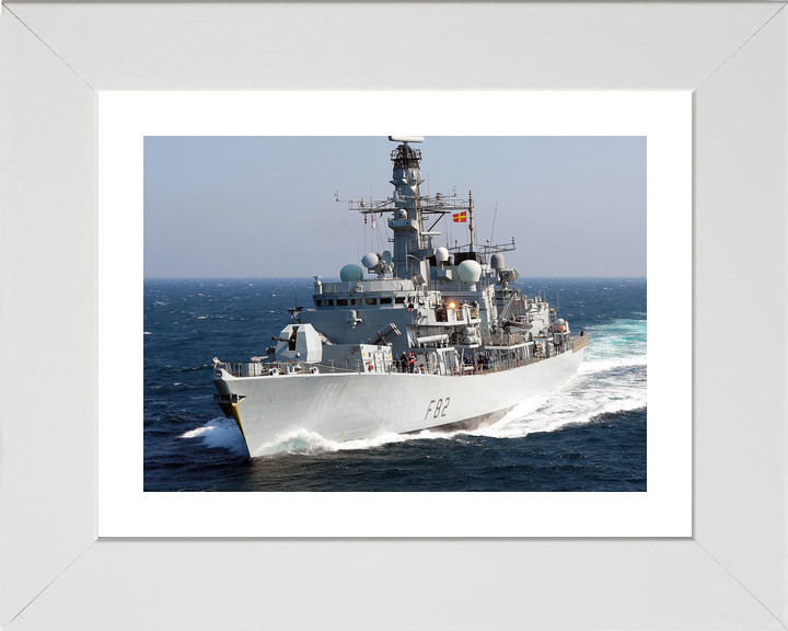 HMS Somerset F82 Type 23 Frigate February 2014 At Sea Photo Print - Posters, Prints, & Visual Artwork - by Hampshire Prints (image 4 of 9)