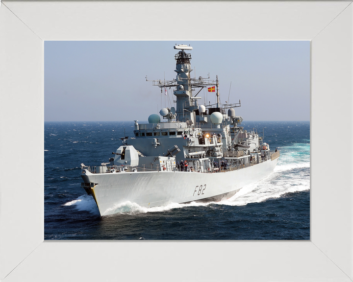 HMS Somerset F82 Type 23 Frigate February 2014 At Sea Photo Print - Posters, Prints, & Visual Artwork - by Hampshire Prints (image 5 of 9)