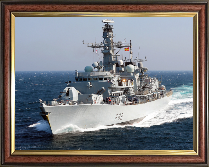 HMS Somerset F82 Type 23 Frigate February 2014 At Sea Photo Print - Posters, Prints, & Visual Artwork - by Hampshire Prints (image 9 of 9)