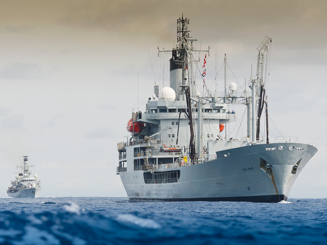 RFA Gold Rover A271 Rover Class Tanker November 2015 Underway Photo Print - Posters, Prints, & Visual Artwork - by Hampshire Prints (image 1 of 9)