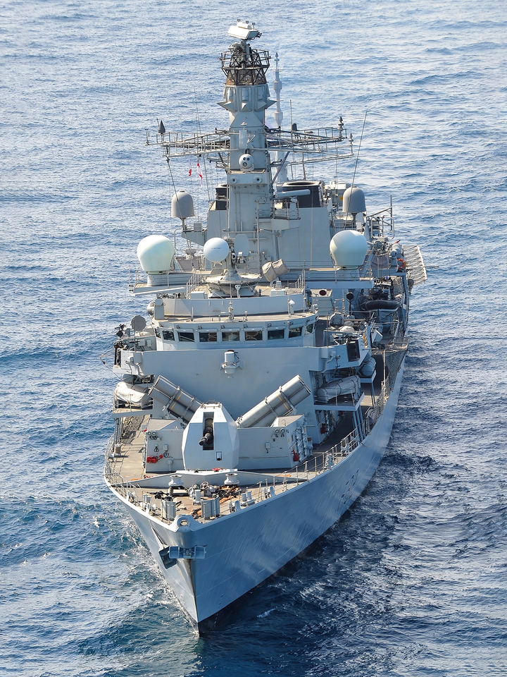 HMS Somerset F82 Type 23 Frigate May 2014 Photo Print - Posters, Prints, & Visual Artwork - by Hampshire Prints (image 1 of 9)