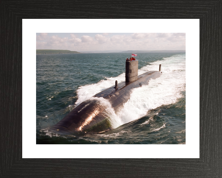 HMS Turbulent S87 Trafalgar Class Submarine 1992 Clyde Photo Print - Posters, Prints, & Visual Artwork - by Hampshire Prints (image 2 of 9)