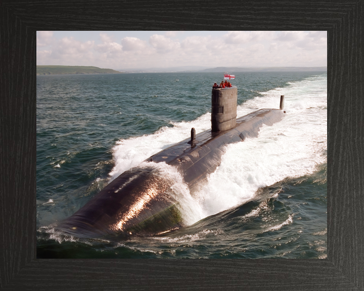 HMS Turbulent S87 Trafalgar Class Submarine 1992 Clyde Photo Print - Posters, Prints, & Visual Artwork - by Hampshire Prints (image 3 of 9)