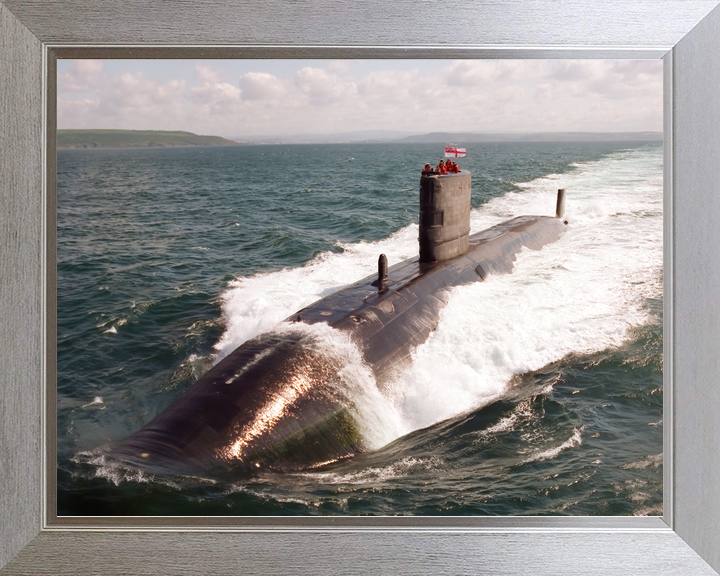 HMS Turbulent S87 Trafalgar Class Submarine 1992 Clyde Photo Print - Posters, Prints, & Visual Artwork - by Hampshire Prints (image 7 of 9)