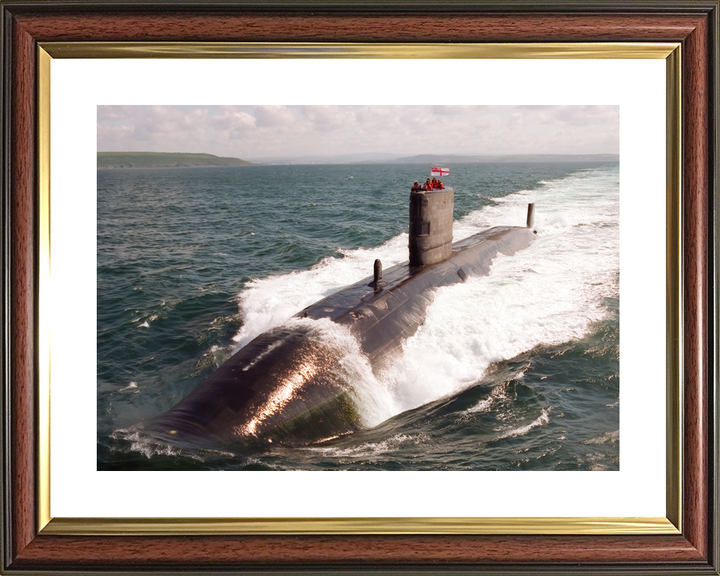 HMS Turbulent S87 Trafalgar Class Submarine 1992 Clyde Photo Print - Posters, Prints, & Visual Artwork - by Hampshire Prints (image 8 of 9)
