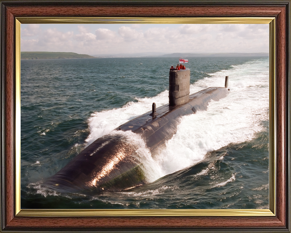 HMS Turbulent S87 Trafalgar Class Submarine 1992 Clyde Photo Print - Posters, Prints, & Visual Artwork - by Hampshire Prints (image 9 of 9)