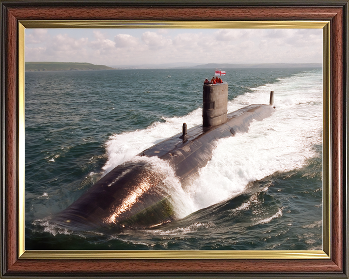HMS Turbulent S87 Trafalgar Class Submarine 1992 Clyde Photo Print - Posters, Prints, & Visual Artwork - by Hampshire Prints (image 9 of 9)