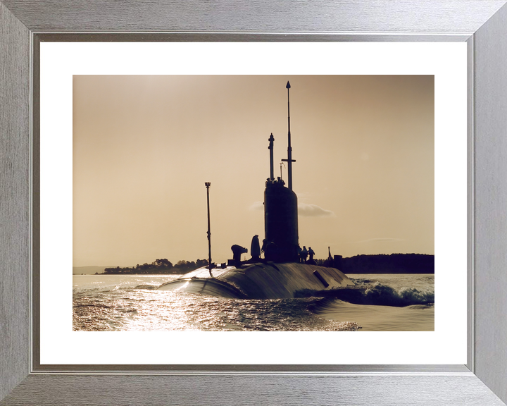 HMS Turbulent S87 Trafalgar Class Submarine 1992 Sunset Photo Print - Posters, Prints, & Visual Artwork - by Hampshire Prints (image 6 of 9)