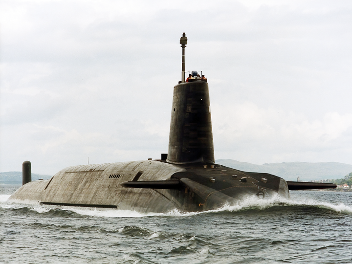 HMS Vigilant S30 Vanguard Class Submarine 1996 Clyde Photo Print - Posters, Prints, & Visual Artwork - by Hampshire Prints (image 1 of 9)