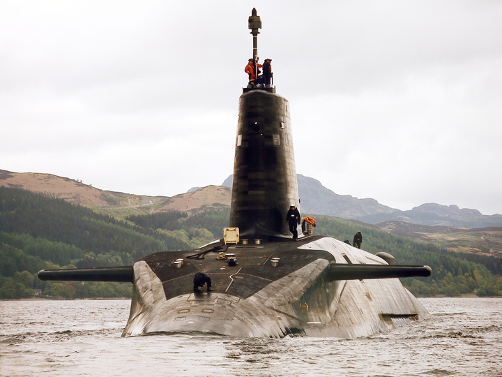 HMS Vigilant S30 Vanguard Class Submarine 1996 Photo Print - Posters, Prints, & Visual Artwork - by Hampshire Prints (image 1 of 9)