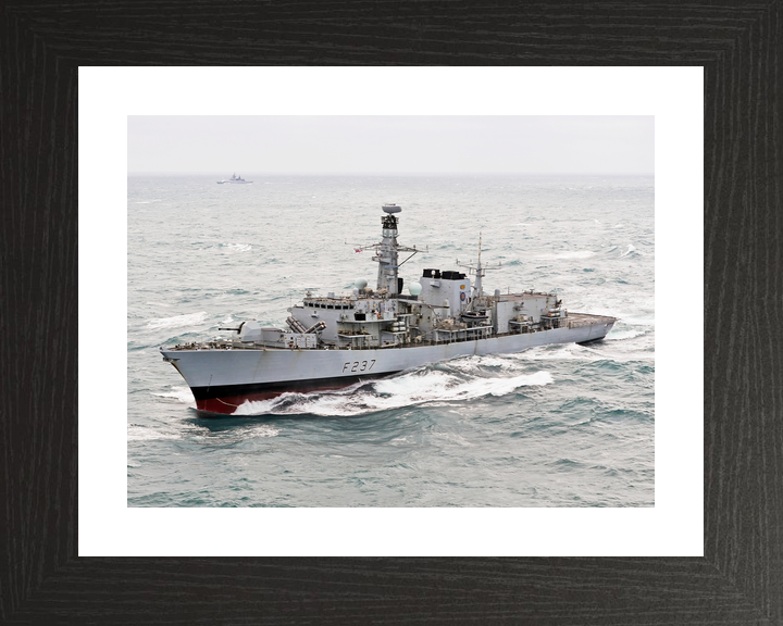 HMS Westminster F237 Type 23 Frigate January 2018 Port Bow View