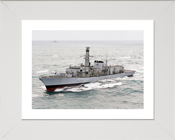 HMS Westminster F237 Type 23 Frigate January 2018 Port Bow View