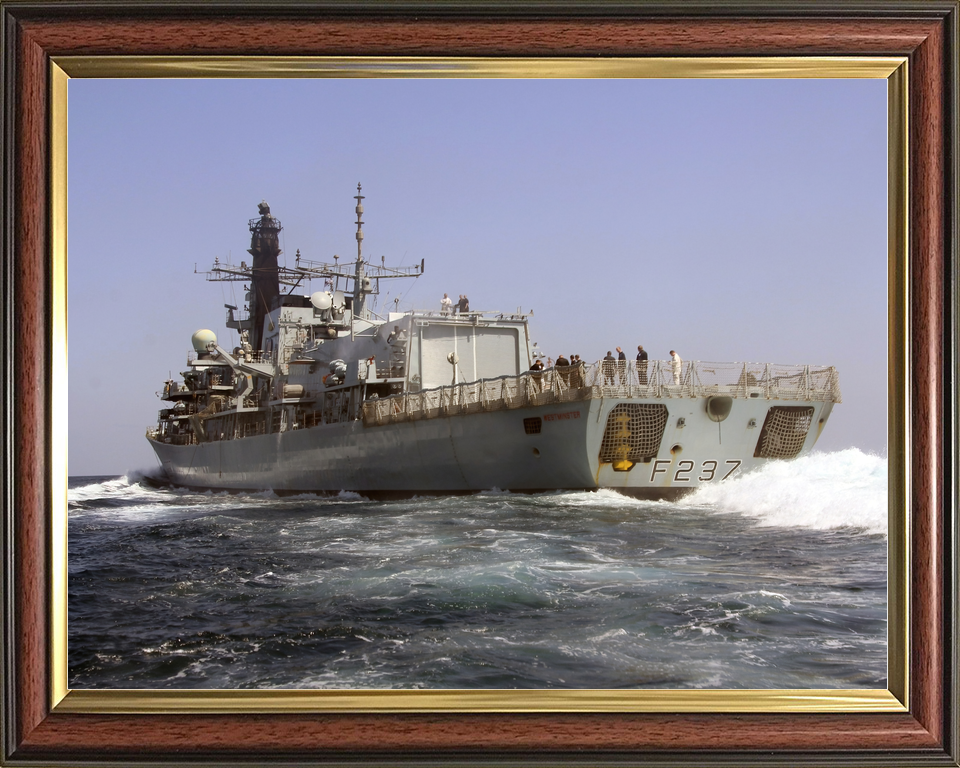 HMS Westminster F237 Type 23 Frigate February 2012