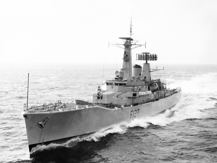 HMS Penelope F127 Leander Class Frigate December 1963 Photo Print - Posters, Prints, & Visual Artwork - by Hampshire Prints (image 1 of 9)