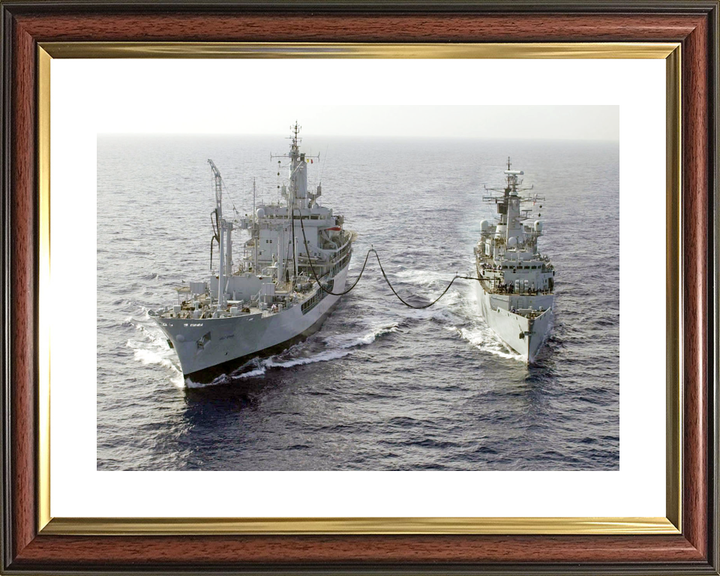 RFA Gold Rover A271 Rover Class Tanker During A RAS Photo Print - Posters, Prints, & Visual Artwork - by Hampshire Prints (image 8 of 9)