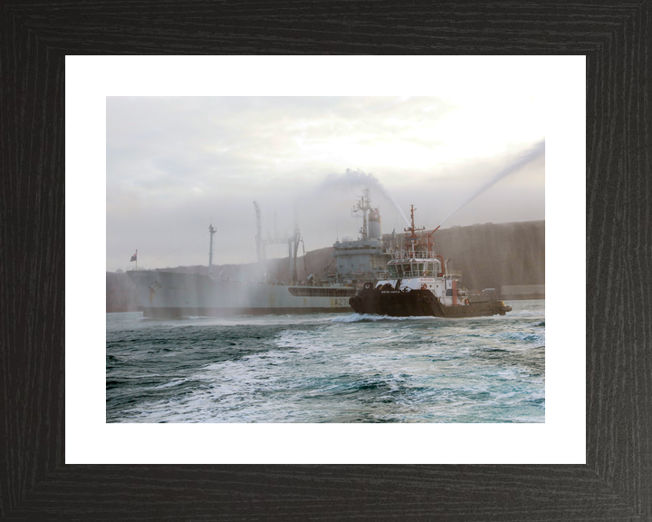 RFA Gold Rover A271 Rover Class Tanker February 2017 Homecoming Photo Print - Posters, Prints, & Visual Artwork - by Hampshire Prints (image 2 of 9)