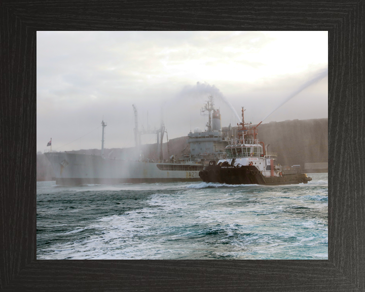 RFA Gold Rover A271 Rover Class Tanker February 2017 Homecoming Photo Print - Posters, Prints, & Visual Artwork - by Hampshire Prints (image 3 of 9)