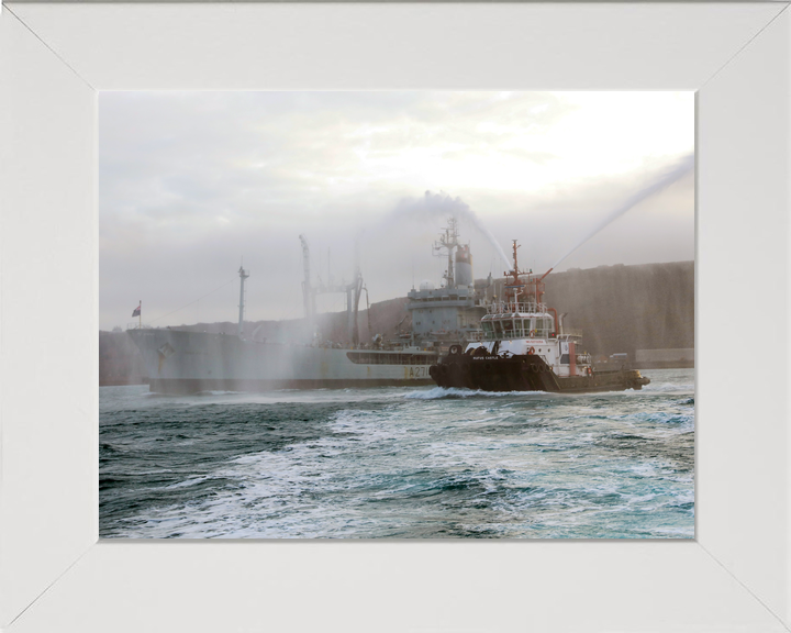 RFA Gold Rover A271 Rover Class Tanker February 2017 Homecoming Photo Print - Posters, Prints, & Visual Artwork - by Hampshire Prints (image 5 of 9)