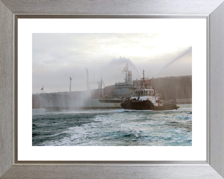RFA Gold Rover A271 Rover Class Tanker February 2017 Homecoming Photo Print - Posters, Prints, & Visual Artwork - by Hampshire Prints (image 6 of 9)