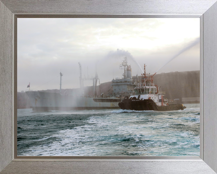 RFA Gold Rover A271 Rover Class Tanker February 2017 Homecoming Photo Print - Posters, Prints, & Visual Artwork - by Hampshire Prints (image 7 of 9)