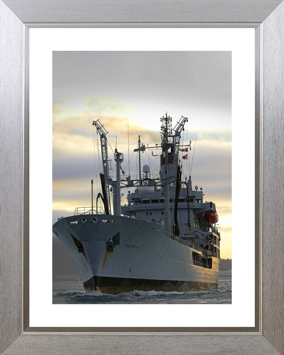 RFA Gold Rover A271 Rover Class Tanker February 2017 Low Port Bow View Photo Print - Posters, Prints, & Visual Artwork - by Hampshire Prints (image 6 of 9)