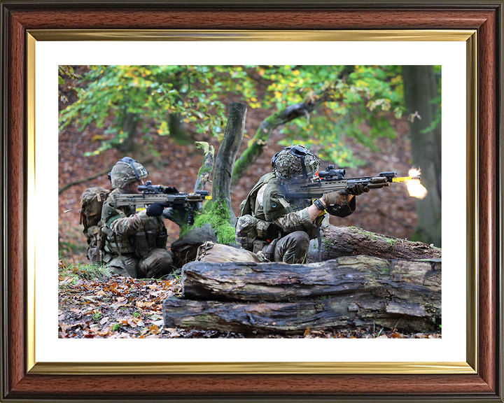 British Army Reservists on Exercise in Germany 2025 Photo Print Wall Art Military Poster Posters, Prints, & Visual Artwork Hampshire Prints 10 x 8 Classic Frame Yes