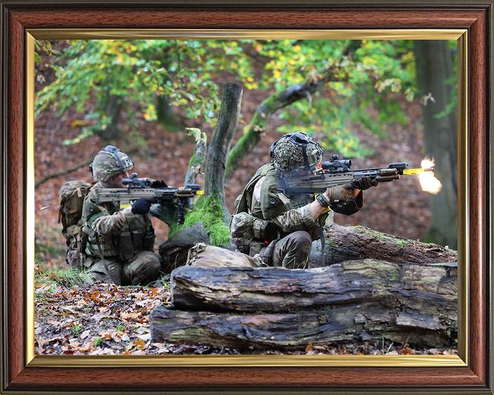British Army Reservists on Exercise in Germany 2025 Photo Print Wall Art Military Poster Posters, Prints, & Visual Artwork Hampshire Prints 10 x 8 Classic Frame No