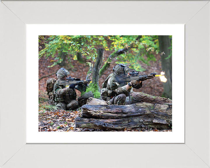 British Army Reservists on Exercise in Germany 2025 Photo Print Wall Art Military Poster Posters, Prints, & Visual Artwork Hampshire Prints 10 x 8 White Frame Yes