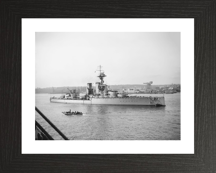 HMS Centurion (1911) King George V Class Battleship 1918