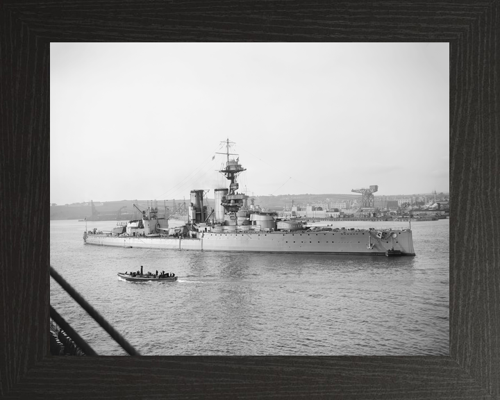 HMS Centurion (1911) King George V Class Battleship 1918