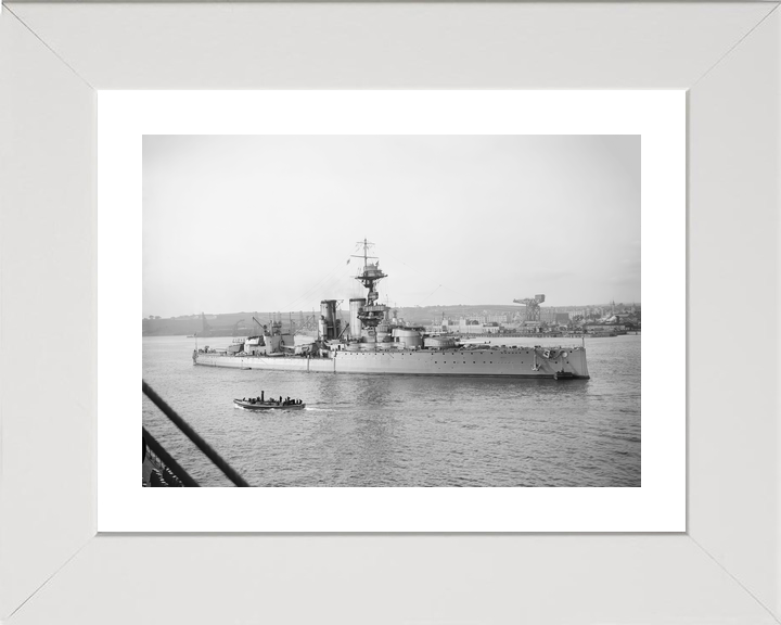 HMS Centurion (1911) King George V Class Battleship 1918