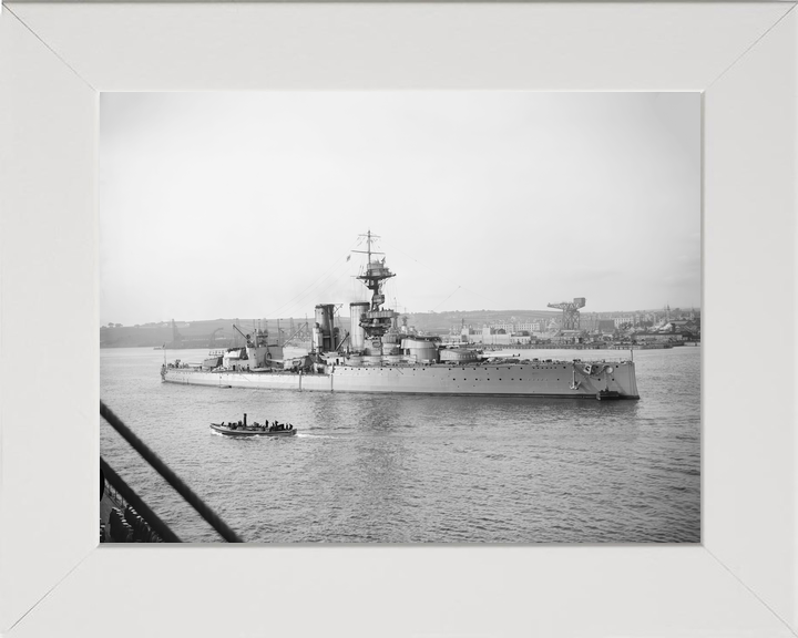 HMS Centurion (1911) King George V Class Battleship 1918