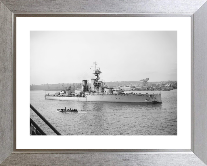 HMS Centurion (1911) King George V Class Battleship 1918