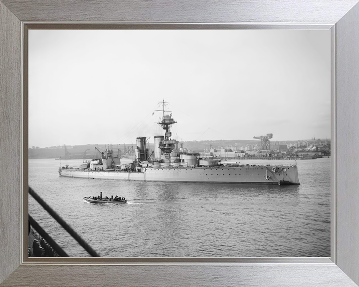 HMS Centurion (1911) King George V Class Battleship 1918