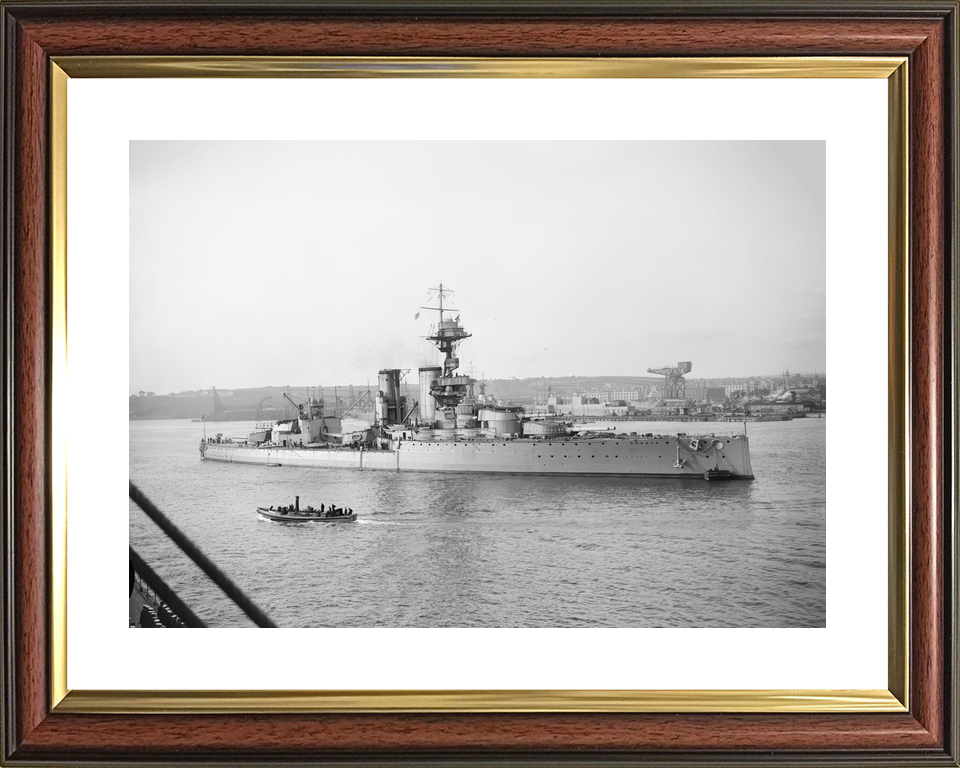HMS Centurion (1911) King George V Class Battleship 1918