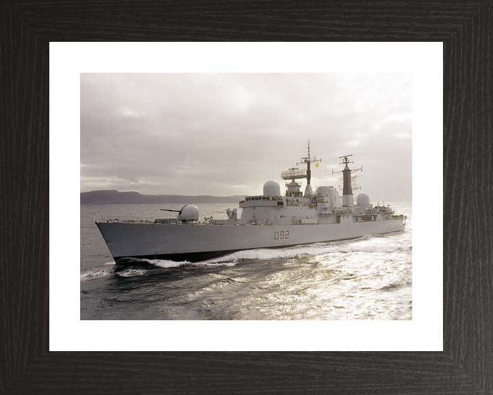 HMS Liverpool D92 Type 42 Destroyer 1986 Off Cape Wrath