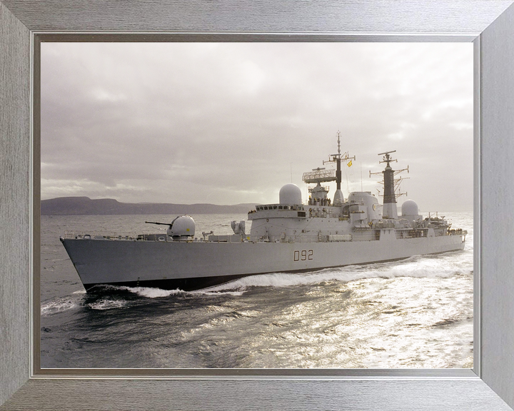 HMS Liverpool D92 Type 42 Destroyer 1986 Off Cape Wrath